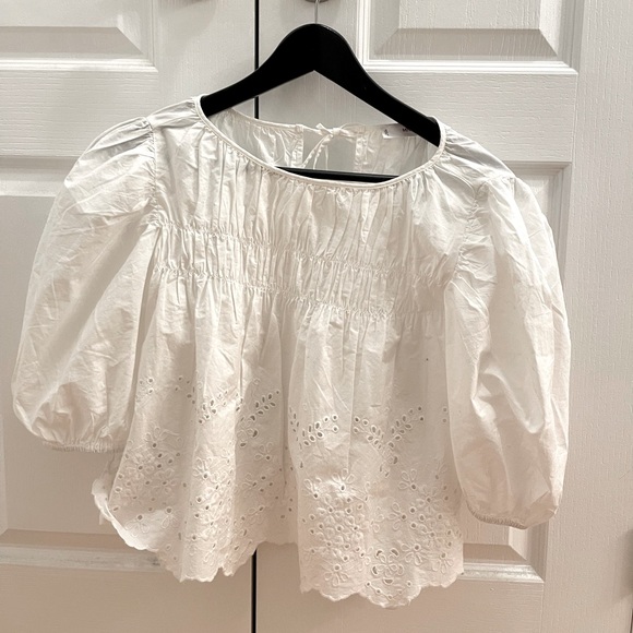 Mango white blouse - Picture 1 of 2